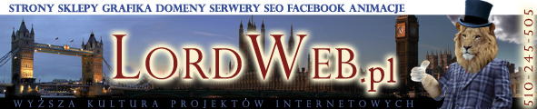 lordweb strony internetowe grafika animacje sklepy e-commerce worpress szablony joomla